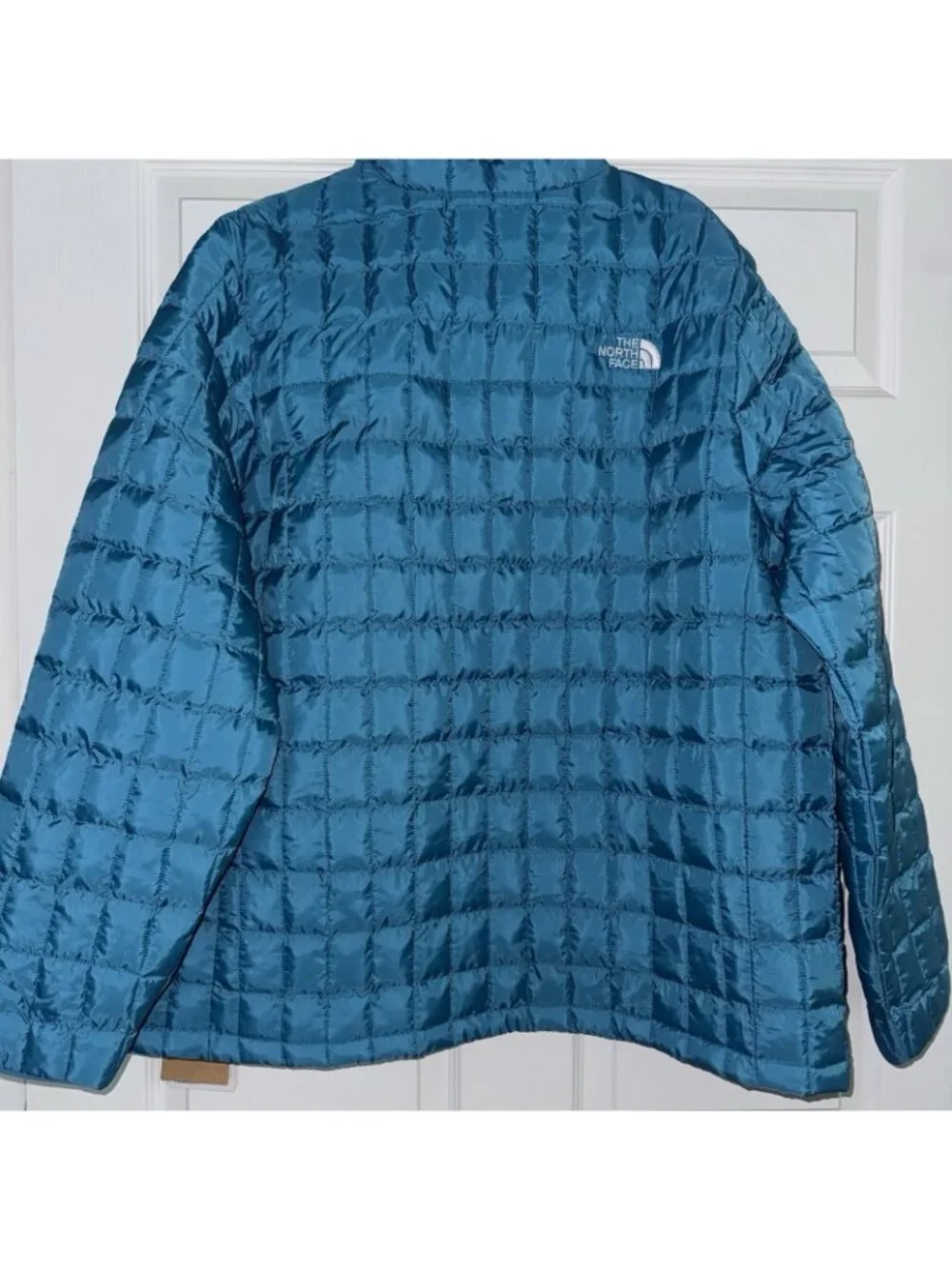 The North Face ThermoBall Jacket Digital Steel Blue Mens Size 2XL NEW